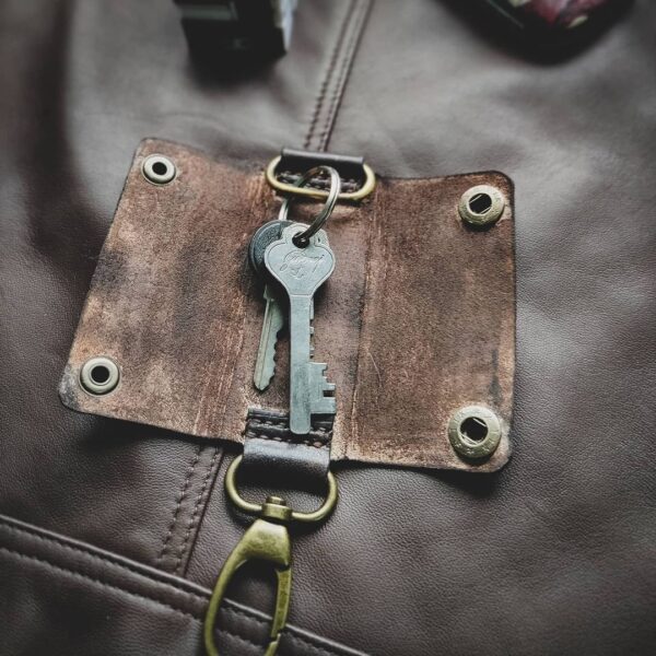 leather Keychain Holder