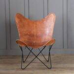 Leather Butterfly Chair