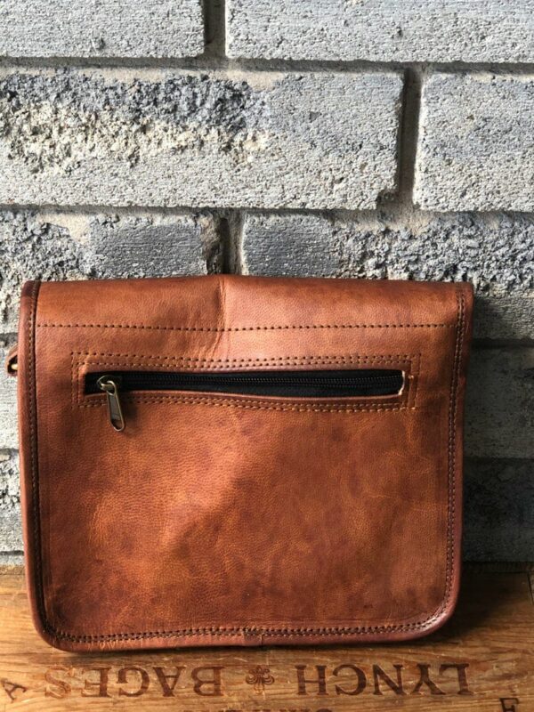 Leather sling bag