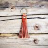 Leather key chain