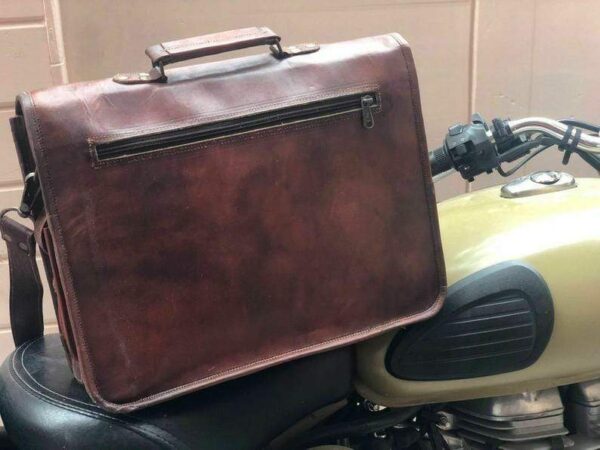 Leather tan bag