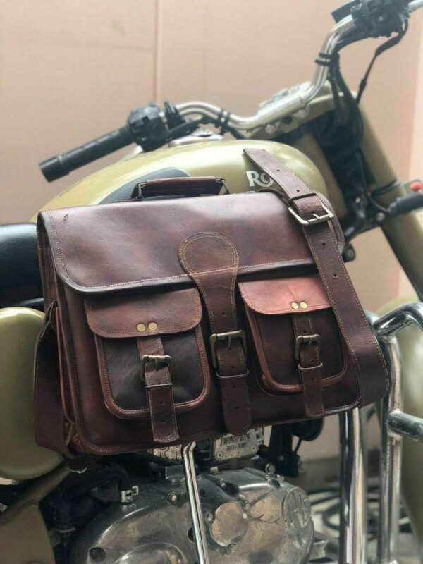 Leather tan bag