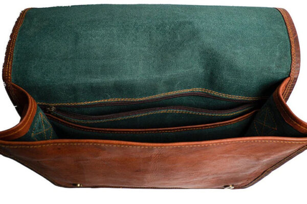 Leather Messenger Bag