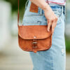 leather sling bag