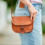 leather sling bag