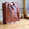 Leather Carry Handbag For Women