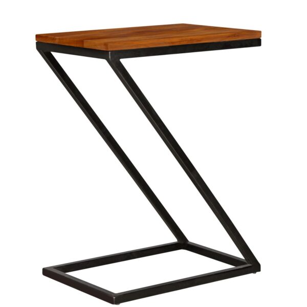 z shaped wooden table